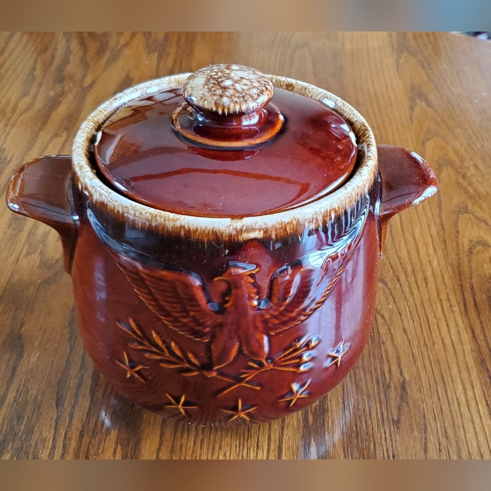 Hull Pottery Centennial Bean Pot